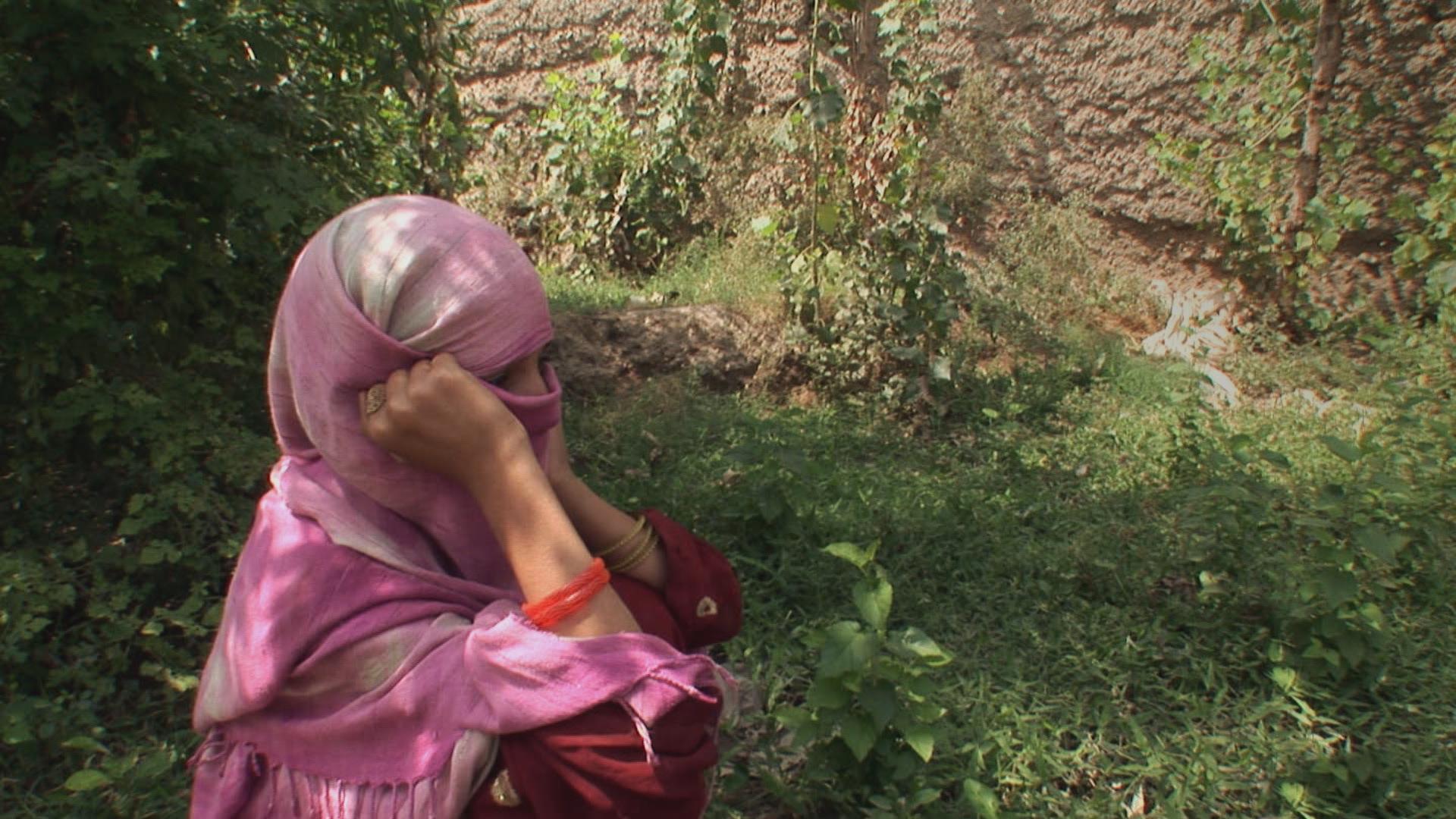girl being interviewd