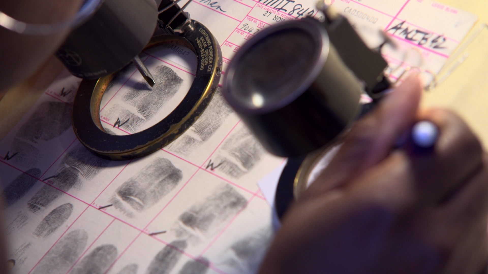 fingerprint examination